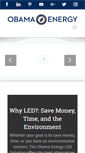 Mobile Screenshot of obamaenergy.com